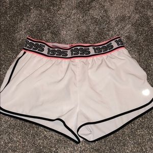 White Athletic Shorts